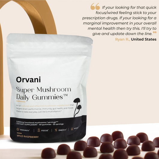 Orvani Super Mushroom Gummies