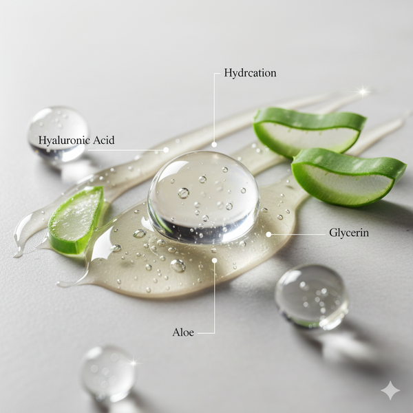 Hydration Complex (Hyaluronic Acid + Aloe + Glycerin)
