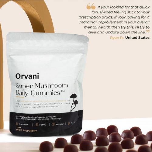 Orvani Super Mushroom Gummies