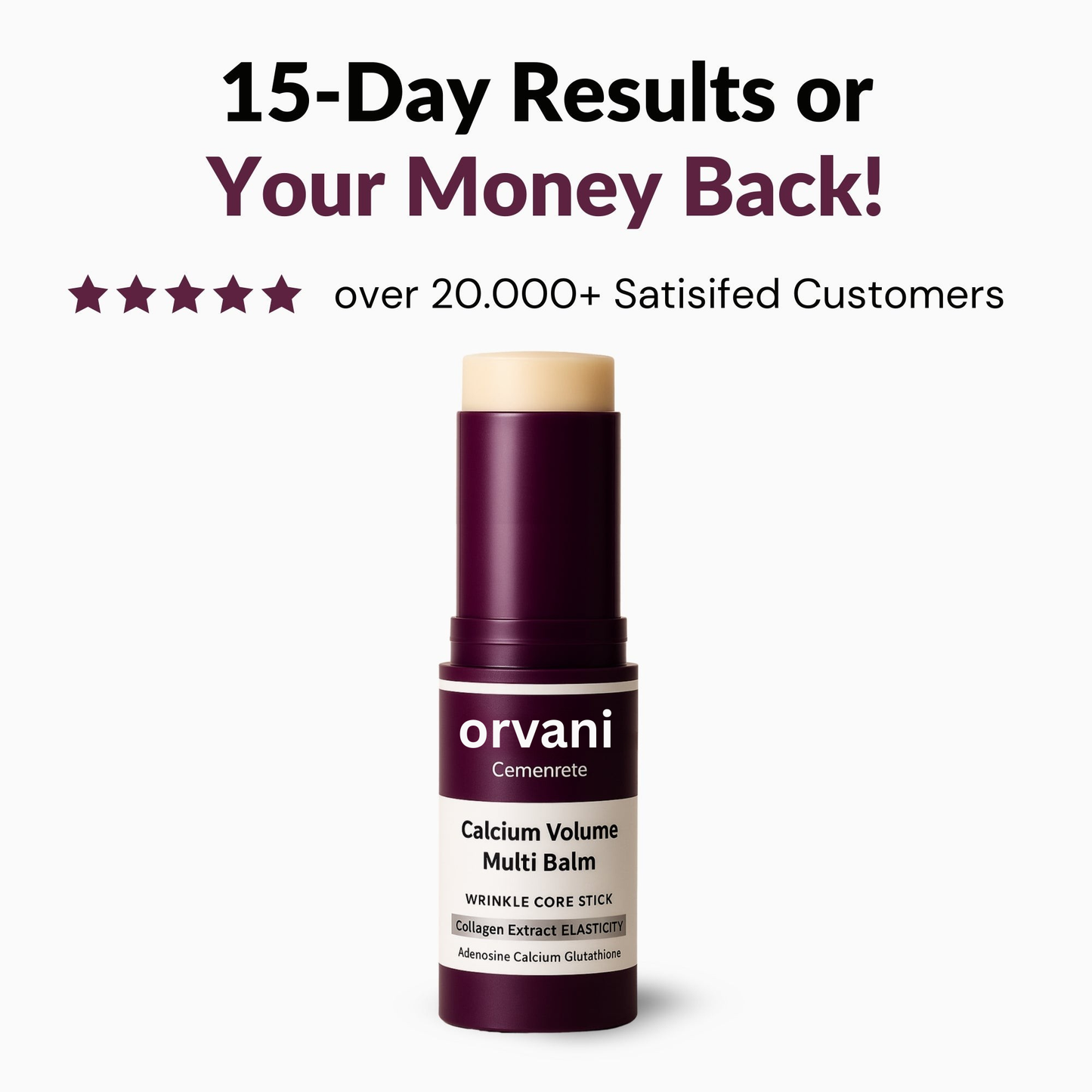 Orvani Calcium Multi Balm - Wrinkles, Dark Spots, Sagging